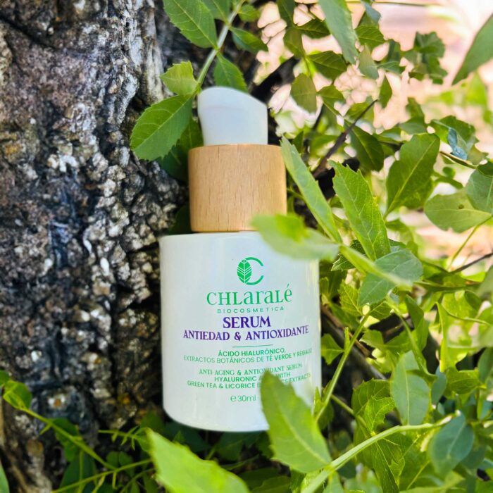 Sérum antiedad facial de Chlaralé, cosmética ecológca