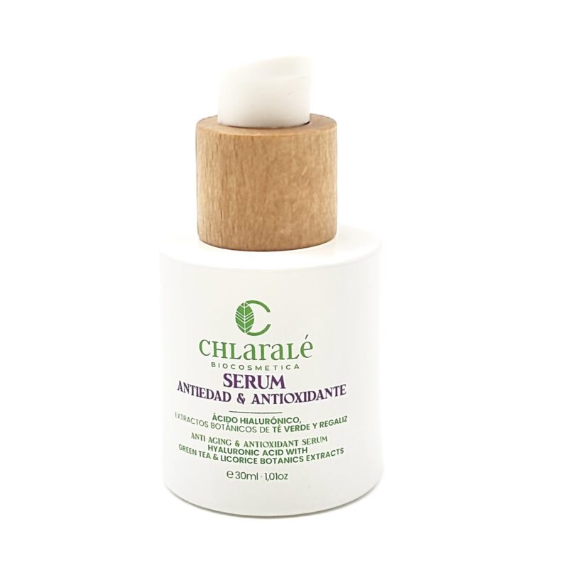 Serum antiedad y antioxidante de Chlaralé, alta cosmética natural